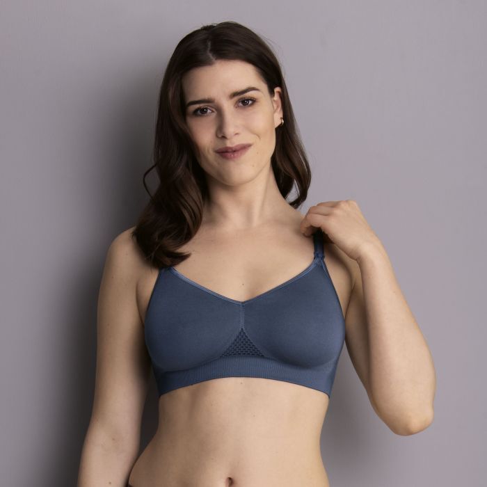 Anita Seamless Sky Grey Nursing Bra