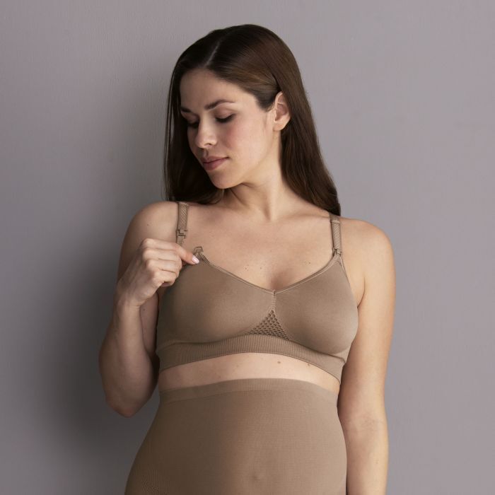 Anita Seamless Dusty Rose Nursing Bra