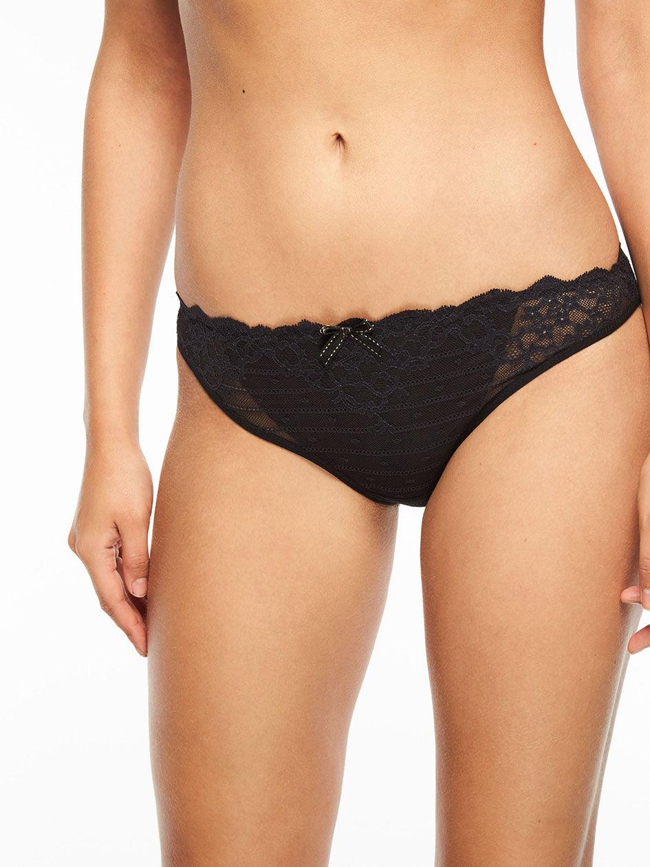 Chantelle Rive Gauche Black Lace Bikini – Lion's Lair Boutique