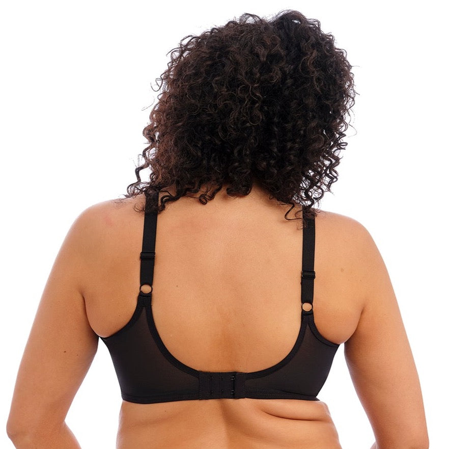 Elomi "Smooth" Black UW Moulded Non Padded Bra (DD-J)