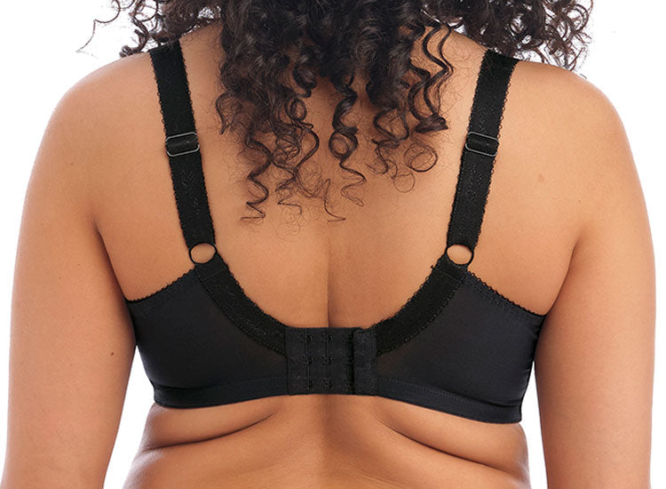 Elomi "Morgan" Black UW Bra (KK - LL)