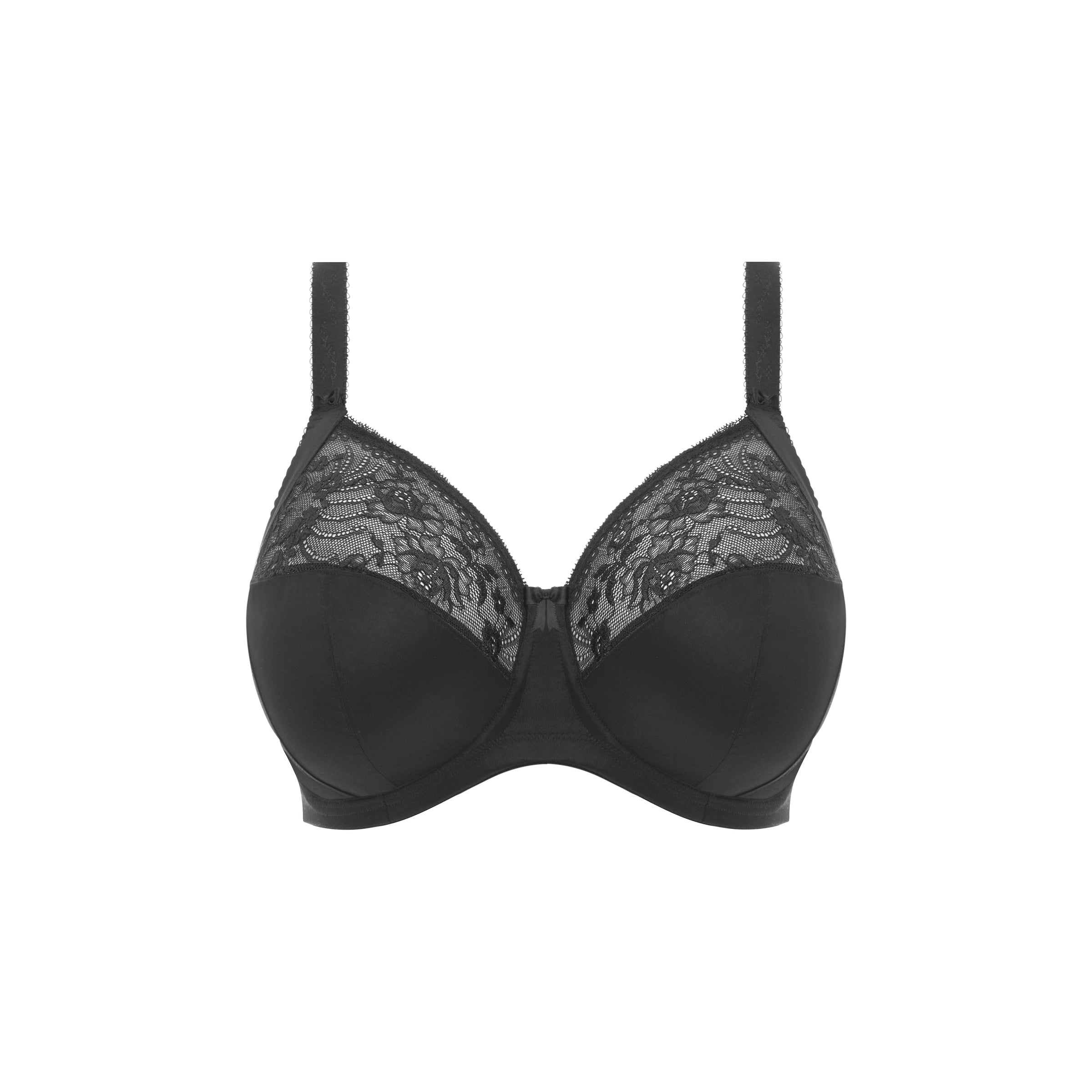 Elomi "Morgan" Black UW Bra (KK - LL)