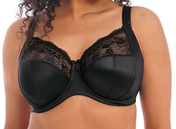 Elomi "Morgan" Black UW Bra (KK - LL)
