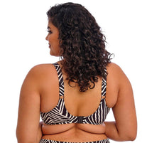 Elomi "Fiji Falls" Black UW Plunge Bikini Top (E-JJ)
