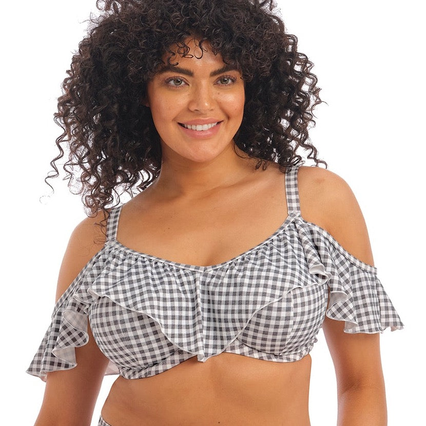 Elomi "Checkmate" UW Bikini Top (E-H)