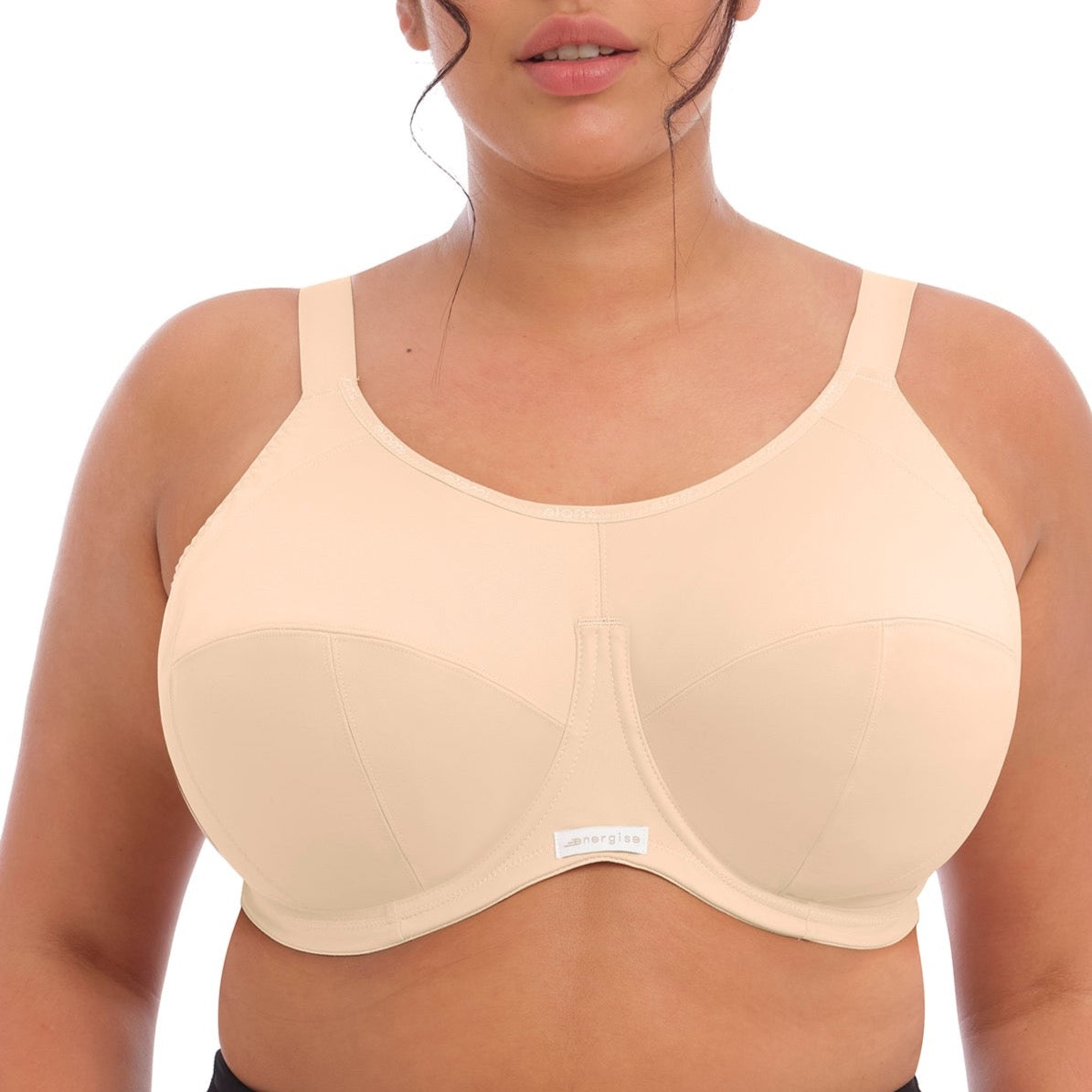 Elomi "Energise" Nude UW Sports Bra (D-K)