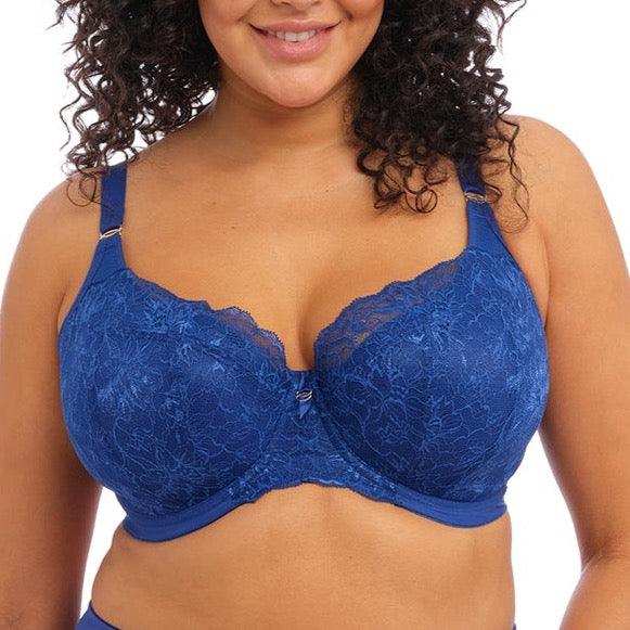 Elomi "Brianna" Lapis UW Padded Half Cup Bra (E-H) - Lion's Lair Boutique - 34, 36, 38, BRH, Brianna, E, elomi, F, Fashion, FF, G, GG, H, lingerie - Elomi