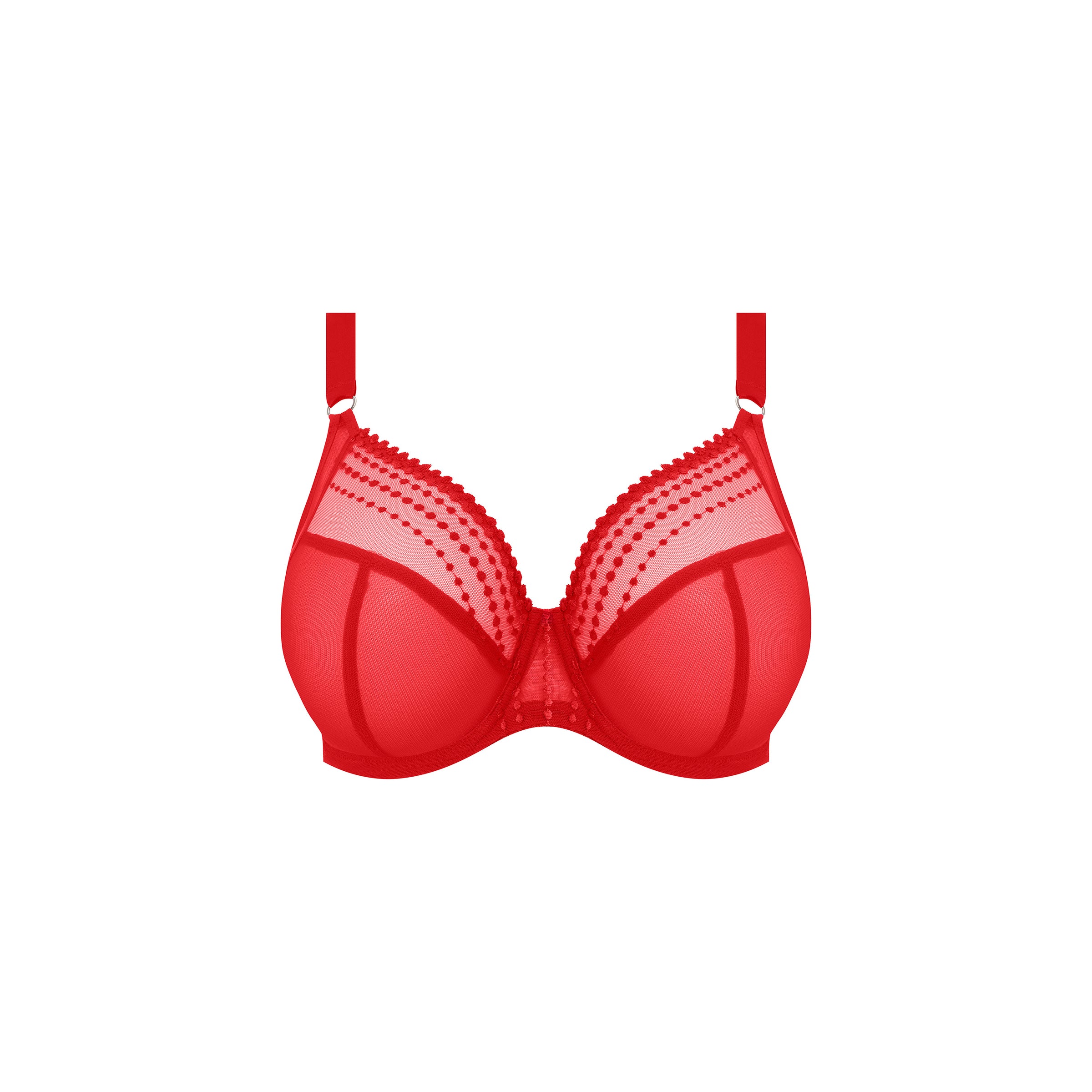 Elomi "Matilda" Haute Red UW Plunge Bra (DD-K)