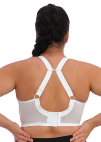 Elomi "Energise" White UW Sports Bra (D-K)