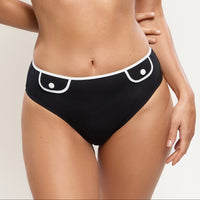 Empreinte “Attitude” Noir High Waisted Brief