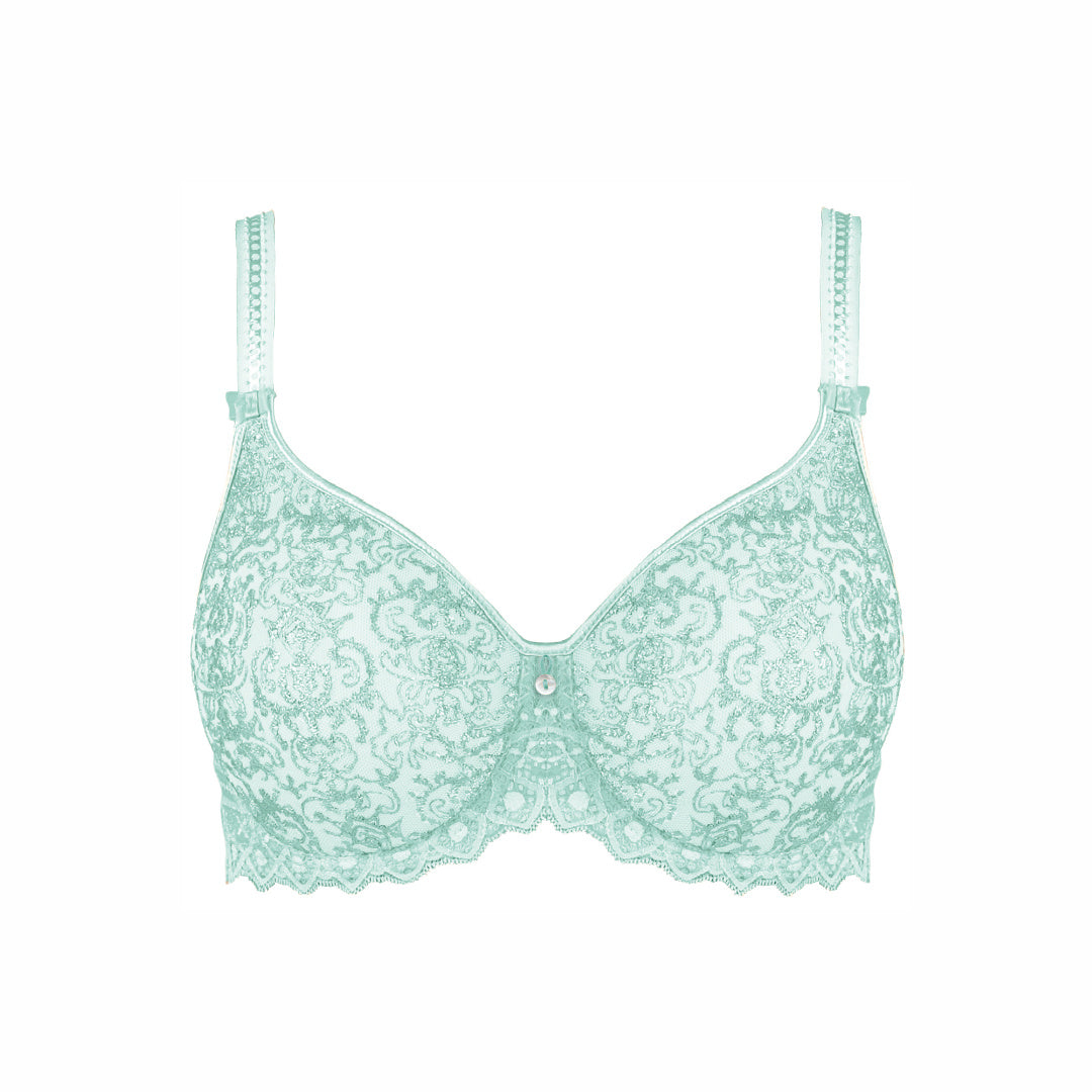 Empreinte "Cassiopee" Bleu Tendré UW Seamless Bra (C-F)