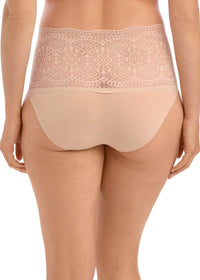 Fantasie "Lace Ease" Natural Beige Invisible Stretch Full Brief - Lion's Lair Boutique - ALT, continuity, Fantasie, HIW, L, lingerie, M, S, XL, XS - Fantasie