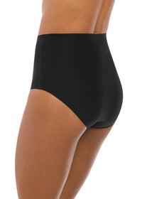 Fantasie "Smoothease" Black Invisible Stretch Full Brief - Lion's Lair Boutique - 2X, continuity, Fantasie, HIW, L, lingerie, M, S, XL, XS - Fantasie