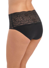 Fantasie "Lace Ease" Black Invisible Stretch Full Brief - Lion's Lair Boutique - ALT, continuity, Fantasie, HIW, L, lingerie, M, S, XL, XS - Fantasie