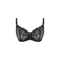 Fantasie "Portia" Black UW Balconette Bra (D-G)
