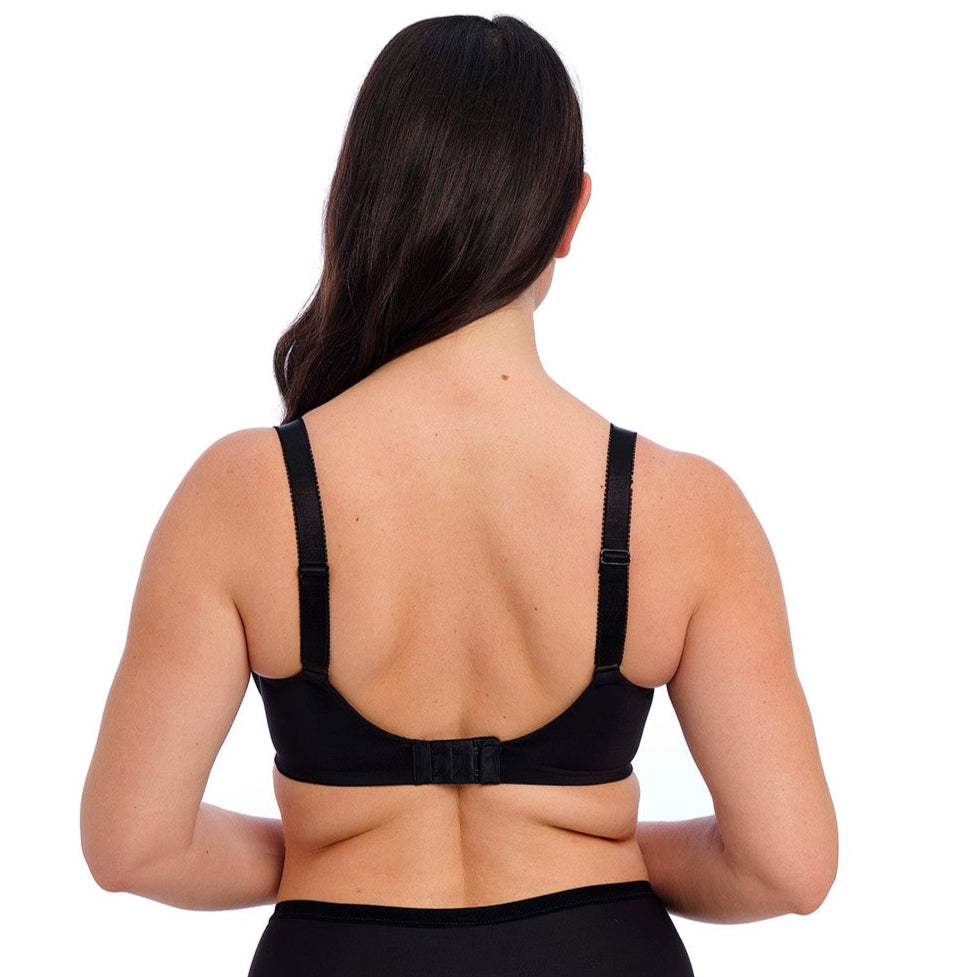 Fantasie "Demure" Black UW Moulded Non Padded Bra (D-H)