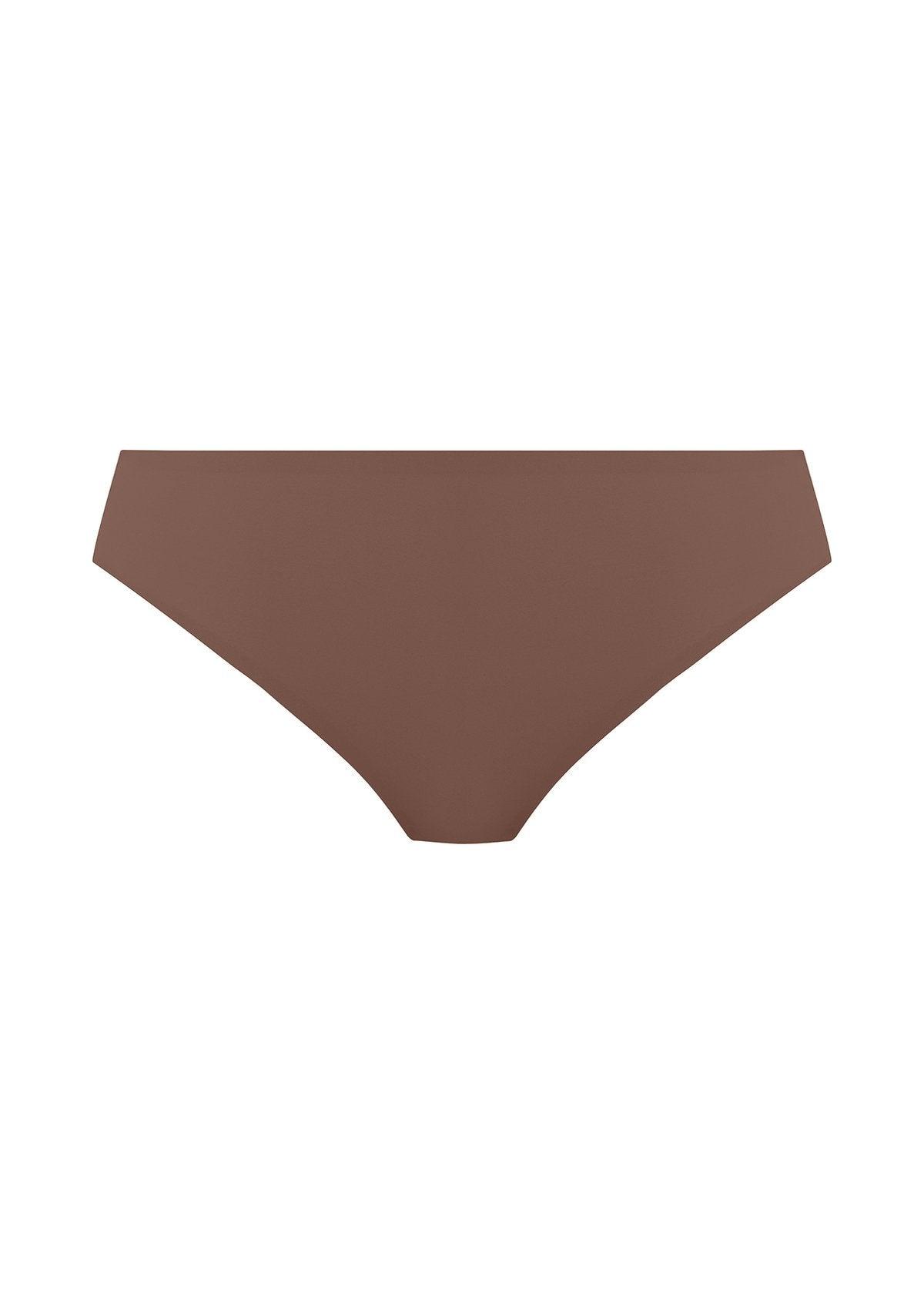 Fantasie "Smoothease" Coffee Roast Invisible Stretch Thong - Lion's Lair Boutique - continuity, Fantasie, L, lingerie, M, S, THG, XL, XS - Fantasie