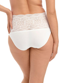 Fantasie "Lace Ease" Ivory Invisible Stretch Full Brief - Lion's Lair Boutique - ALT, continuity, Fantasie, HIW, L, lingerie, M, S, XL, XS - Fantasie