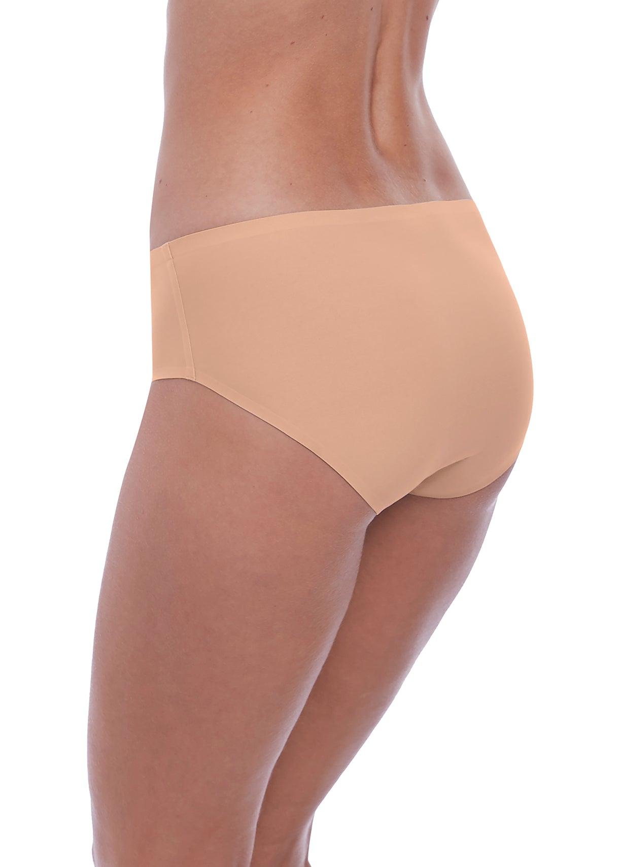 Fantasie "Smoothease" Natural Beige Invisible Stretch Brief - Lion's Lair Boutique - 2X, continuity, Fantasie, L, lingerie, M, PNT, S, XL, XS - Fantasie