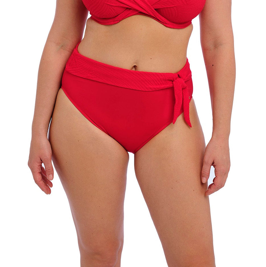 Fantasie "Ottawa" Red High Waist Bikini Brief