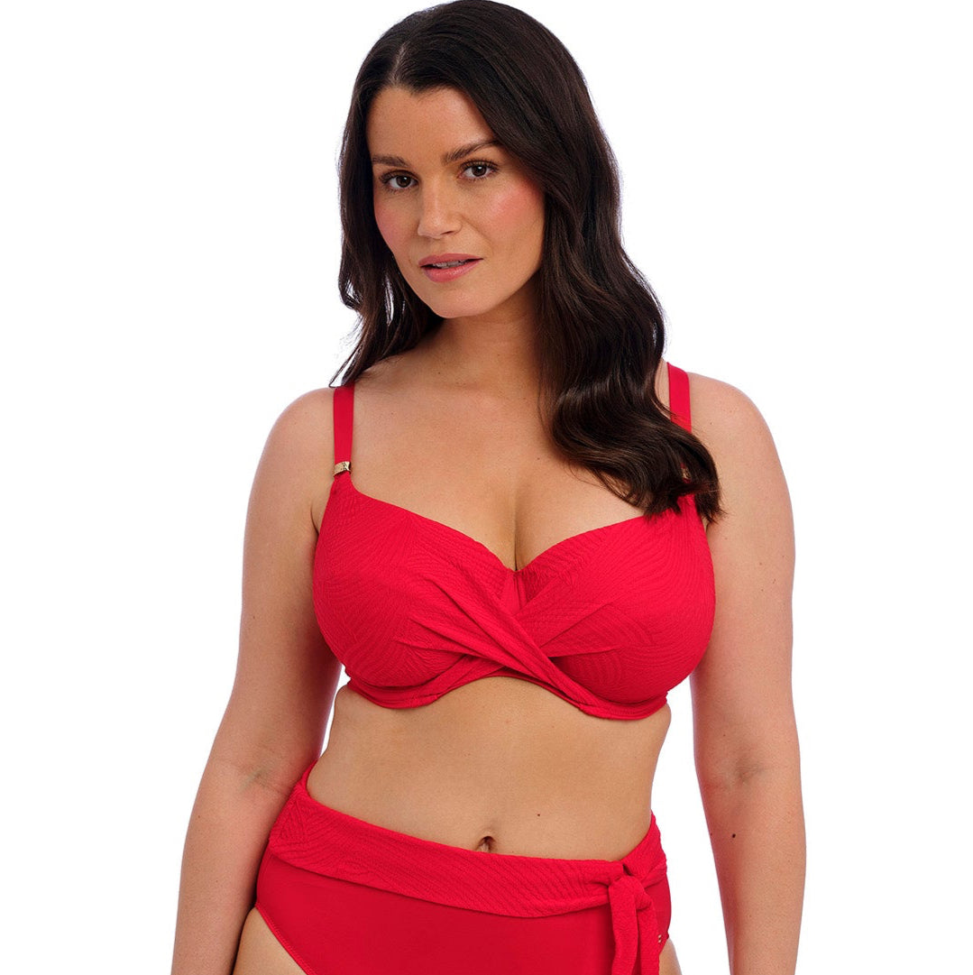 Fantasie "Ottawa" Red UW Full Cup Bikini Top (D-H)