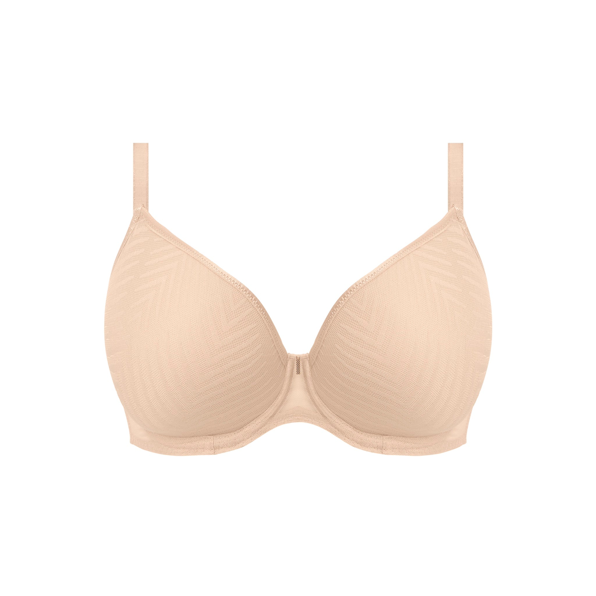 Freya "Tailored" Beige UW Moulded Plunge T-shirt Bra (D-GG)