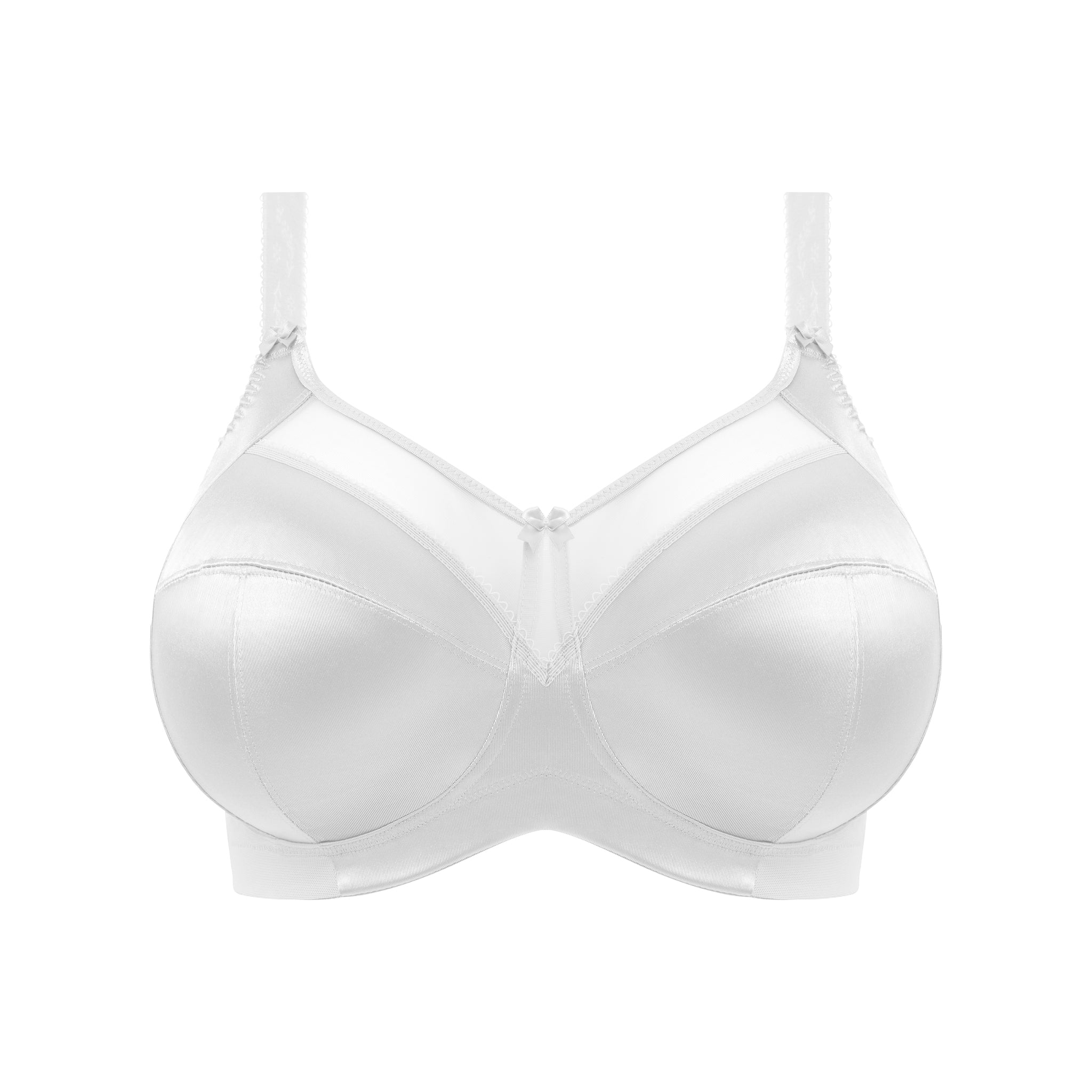 Goddess "Keira" White Non Wired Bra (B-FF)