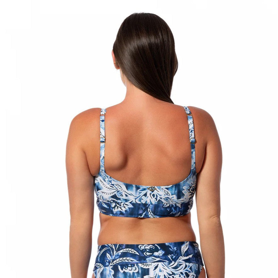 Jantzen “Ocean Mosaic” Cecile Midkini Top