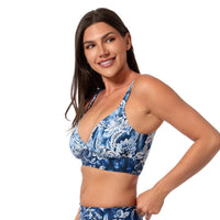 Jantzen “Ocean Mosaic” Cecile Midkini Top