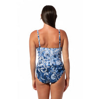 Jantzen “Ocean Mosaic” Eden Cami Tankini Top