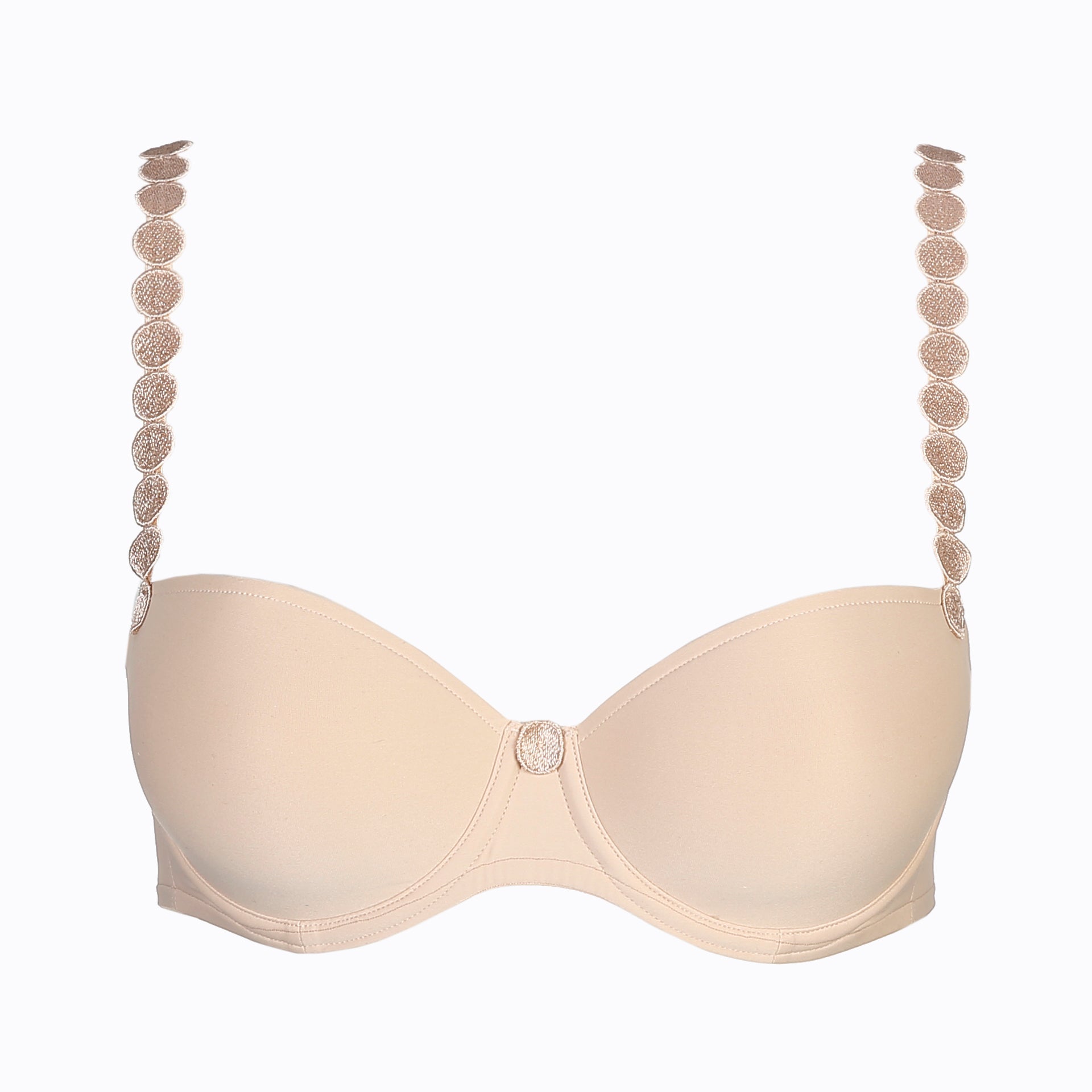 Marie Jo "Tom" Caffé Latte UW Padded Balcony Bra (B-F)