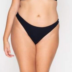 Miss Mandalay "Icon" Black High Leg Bikini Brief