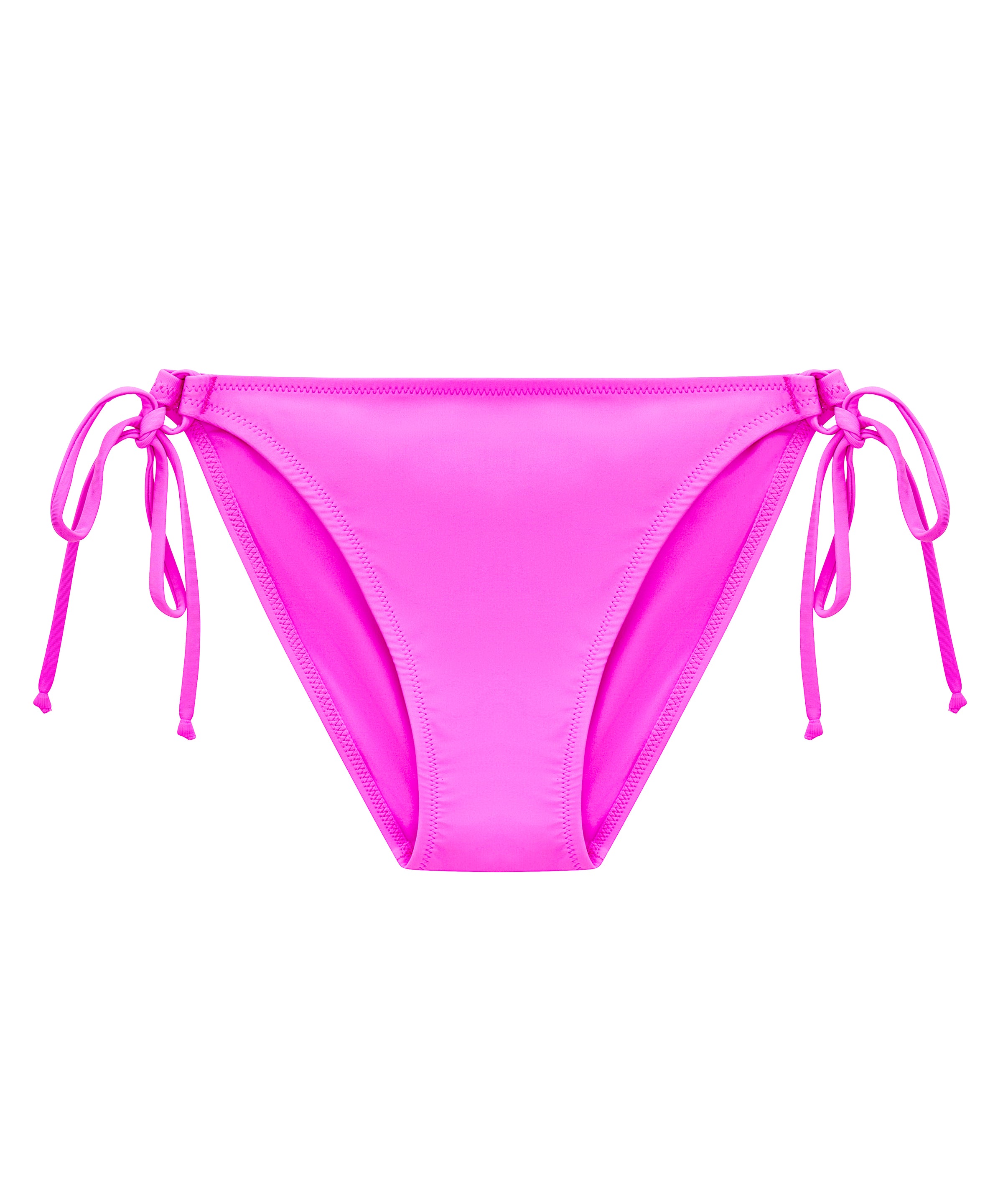 Miss Mandalay "Dune" Vivid Pink Tie Side Bikini Brief