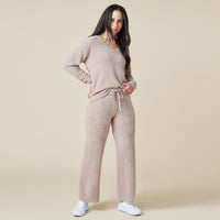 Softies Coco Marshmallow V-Neck Lounge Set
