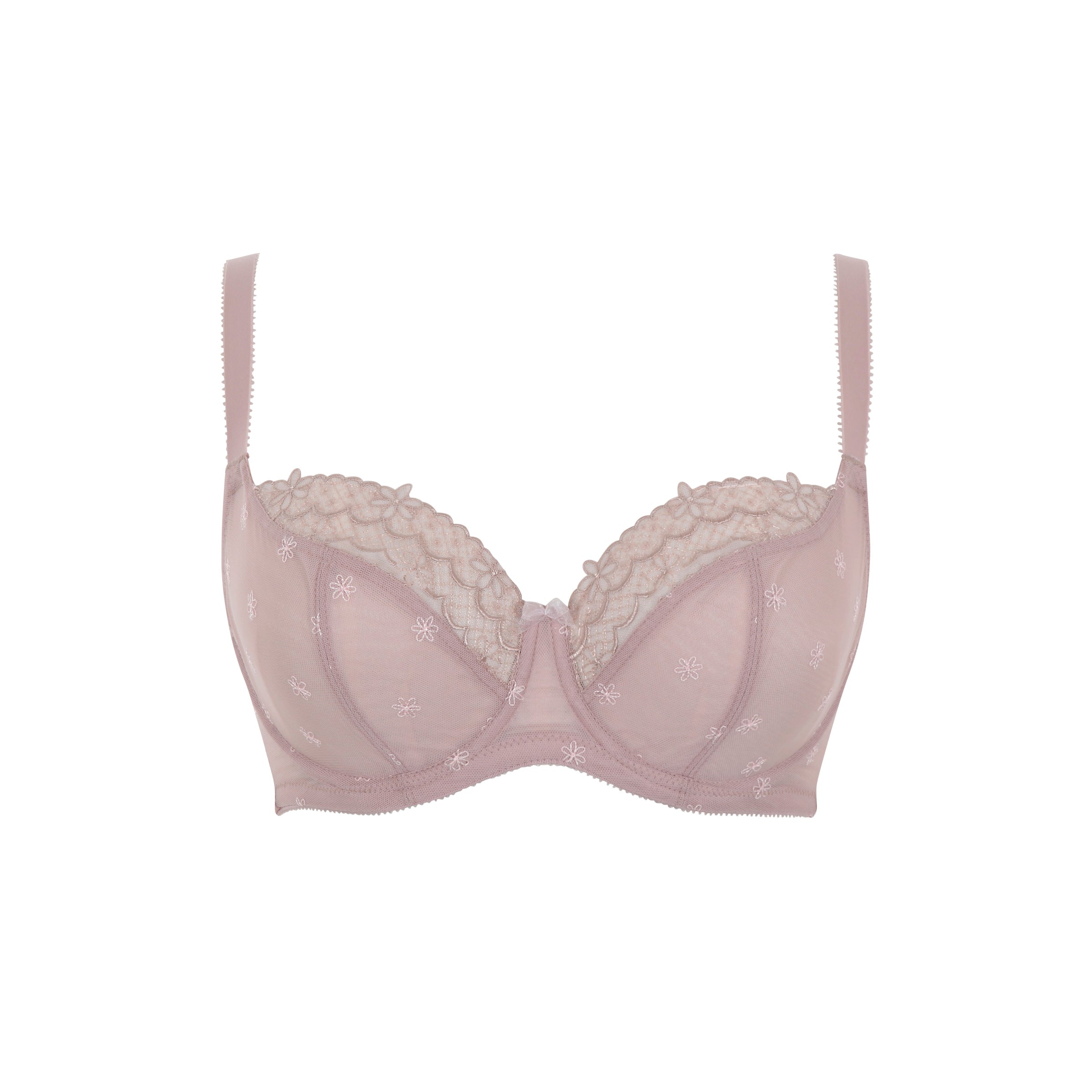 Panache Cleo "Blossom" Taupe UW Balcony Bra (D-J)