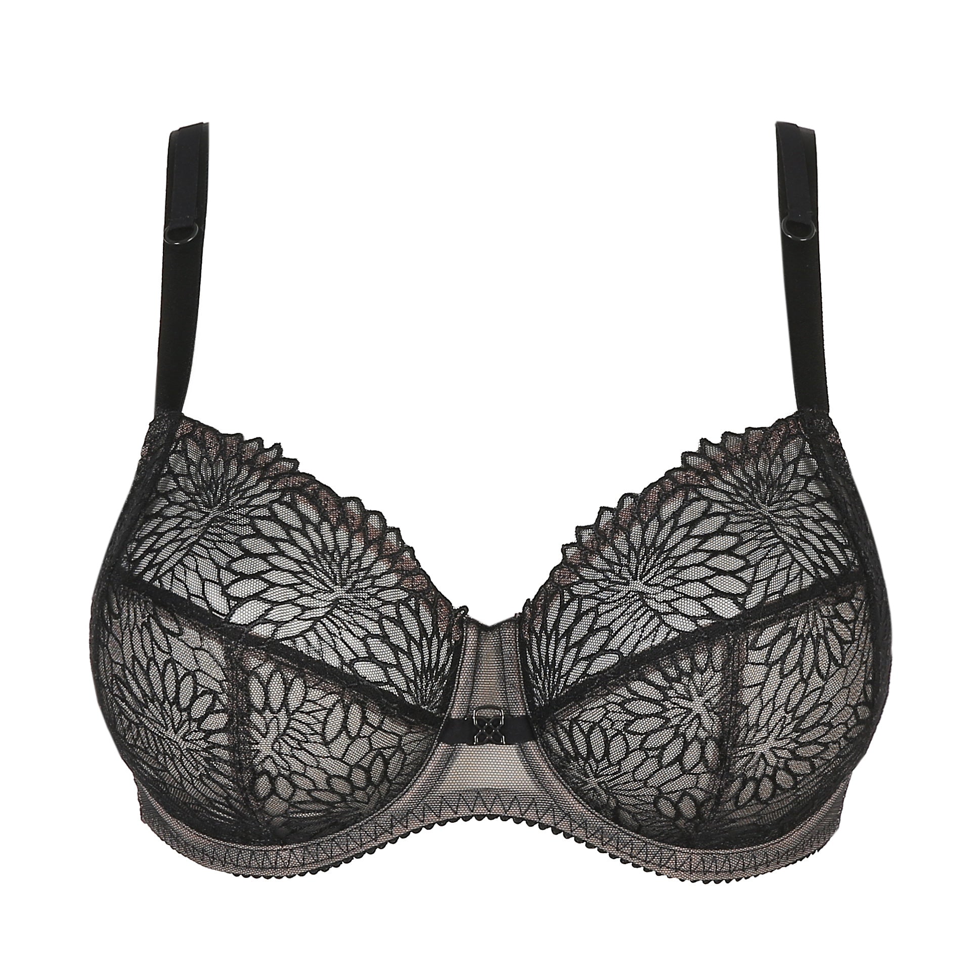 Prima Donna "Sophora" Black UW Full Cup Bra (C-H)