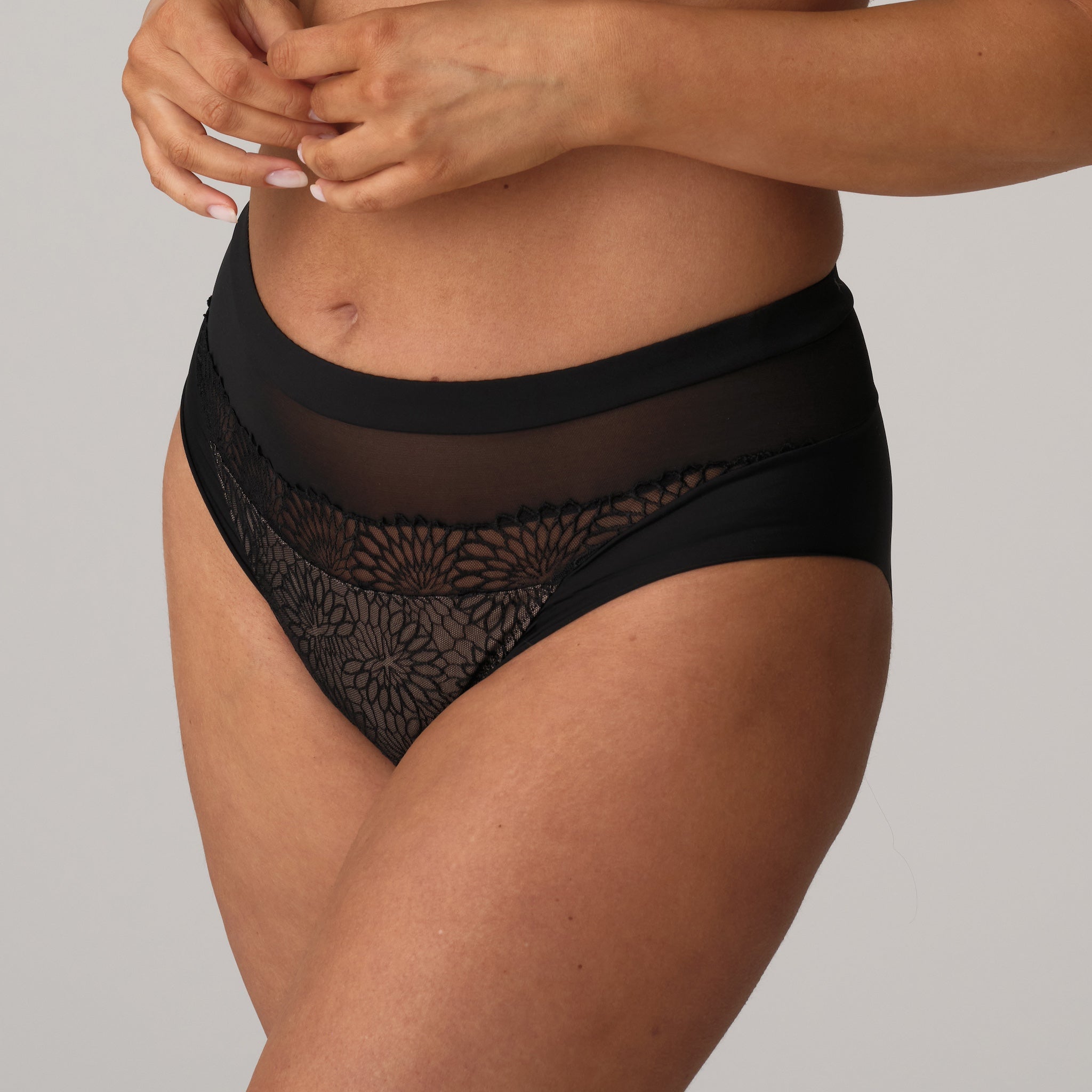 Prima Donna "Sophora" Black Full Brief