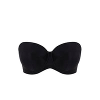 Panache "Alice" Black UW Balcony Strapless Bra (D-J)