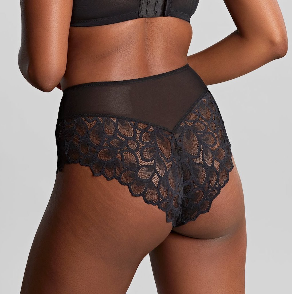Panache "Allure" Black Deep Brief