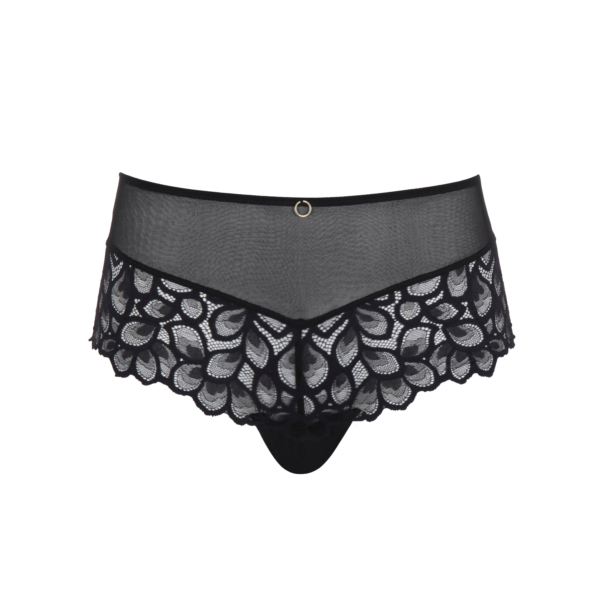 Panache "Allure" Black Deep Brief