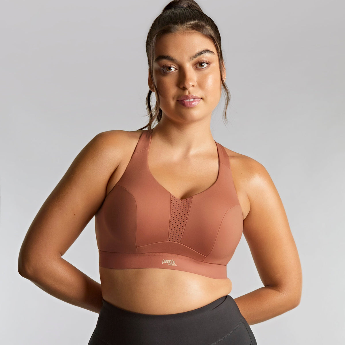 Panache "Endurance" Sienna Rose UW Non Padded Sports Bra (B-J)