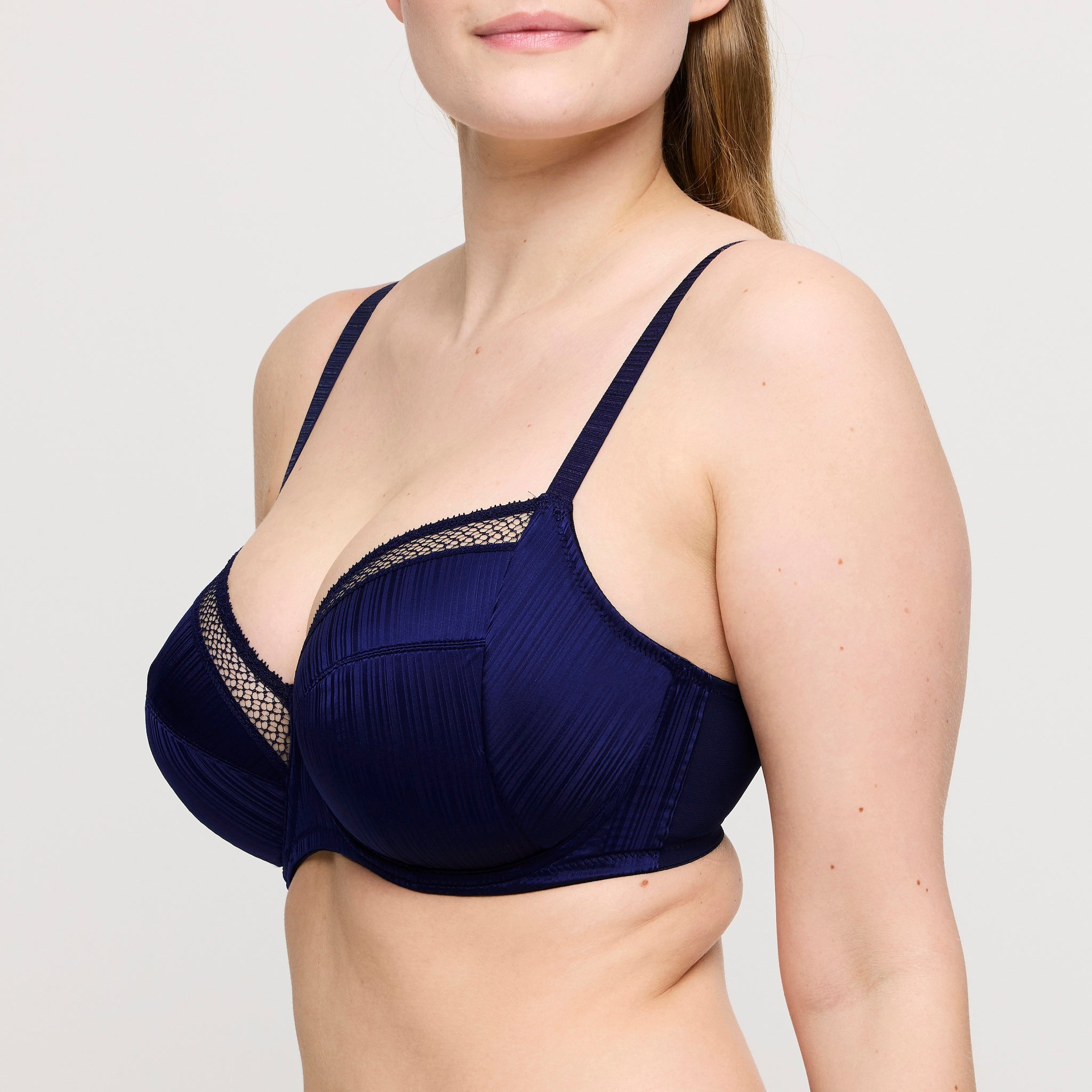 Prima Donna Twist “Knokke” Sapphire Blue UW Full Cup Bra (D-H)