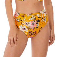 Fantasie "Florida Keys" Deep Gathered Brief - Lion's Lair Boutique - 2X, Bottom, Fantasie, Fashion, GAT, HIW, L, Pattern, SALE, Swimwear, Warehouse, XL - Fantasie