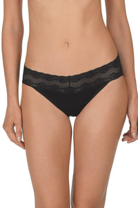 Natori "Bliss Perfection" Black One Size V-Kini - Lion's Lair Boutique - Bliss, continuity, L, lingerie, M, Natori, PNT, S, XL - Natori