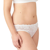 Wacoal "Embrace Lace" White Bikini - Lion's Lair Boutique - continuity, Embrace Lace, L, lingerie, M, PNT, S, Wacoal, XL - Wacoal