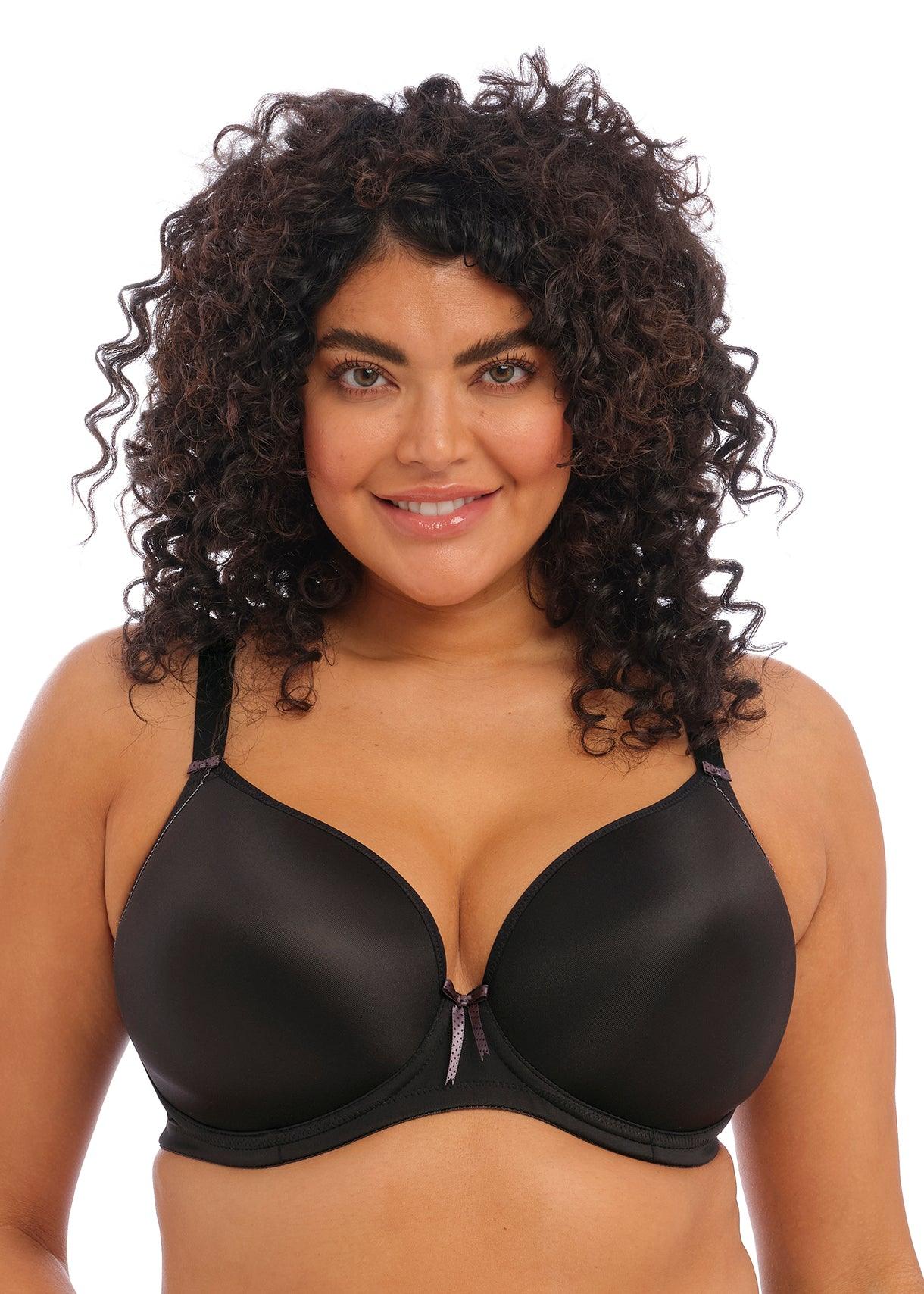 Elomi "Bijou" Black UW Moulded T-Shirt Bra - Lion's Lair Boutique