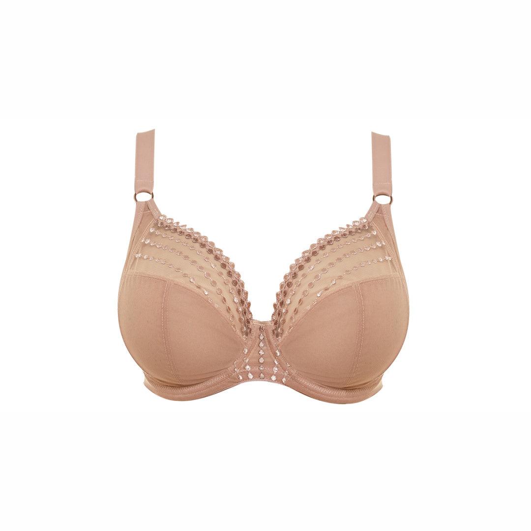 Elomi "Matilda" Café Au Lait UW Plunge Bra - Lion's Lair Boutique