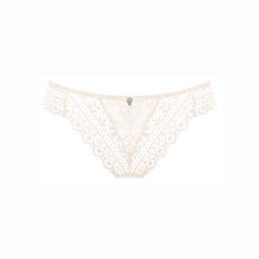 Empreinte "Cassiopee" Silk Thong - Lion's Lair Boutique - Cassiopee, continuity, Empreinte, L, lingerie, M, S, THG, XL, XS - Empreinte