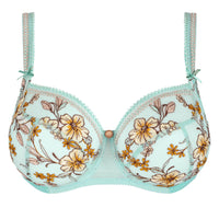 Empreinte "Lauren" Lueur Turquoise UW Low Necked Bra - Lion's Lair Boutique - 32, 34, 36, 38, BRB, D, deep cup, E, Empreinte, F, Fashion, FEB 2023, G, lingerie - Empreinte