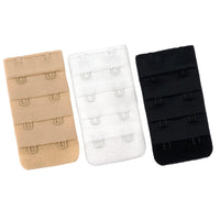 2 Hook Bra Extender 3 Pack 1/2" - Lion's Lair Boutique - - Braza